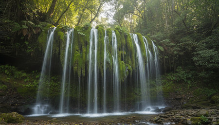 Natural Landscape Photography for Background Useの写真素材