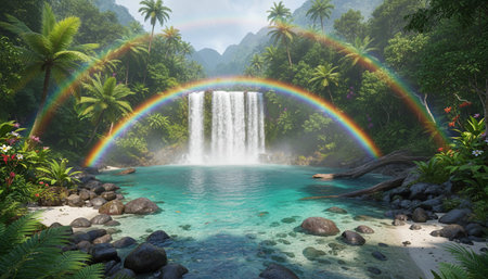 Natural Landscape Photography for Background Useの写真素材