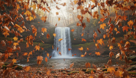 Natural Landscape Photography for Background Useの写真素材