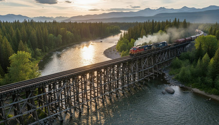 Natural Landscape Photography for Background Useの写真素材