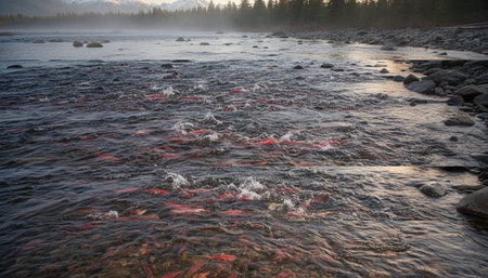 Natural Landscape Photography for Background Useの写真素材