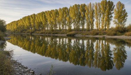 Natural Landscape Photography for Background Useの写真素材