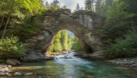 Natural Landscape Photography for Background Useの写真素材