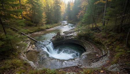 Natural Landscape Photography for Background Useの写真素材