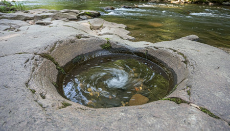 Natural Landscape Photography for Background Useの写真素材