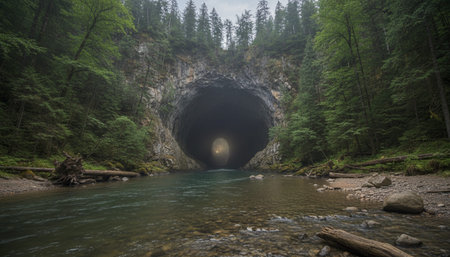 Natural Landscape Photography for Background Useの写真素材