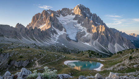 Natural Landscape Photography for Background Useの写真素材