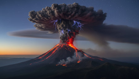 Natural Landscape Photography for Background Useの写真素材