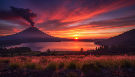 Natural Landscape Photography for Background Use