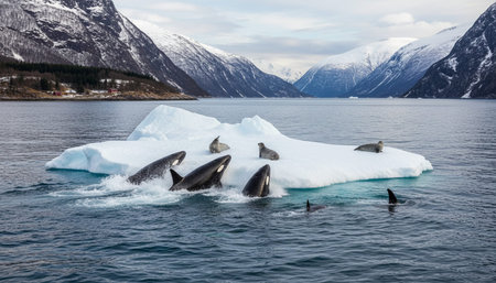 Natural Landscape Photography for Background Useの写真素材