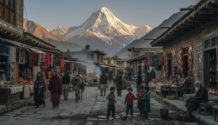 Natural Landscape Photography for Background Useの写真素材