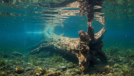 Natural Landscape Photography for Background Useの写真素材