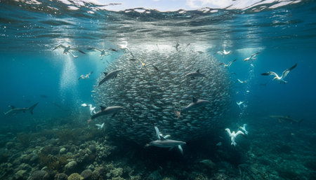 Natural Landscape Photography for Background Useの写真素材