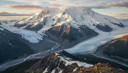 Natural Landscape Photography for Background Useの写真素材