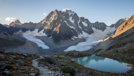 Natural Landscape Photography for Background Useの写真素材