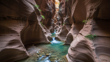 Natural Landscape Photography for Background Useの写真素材