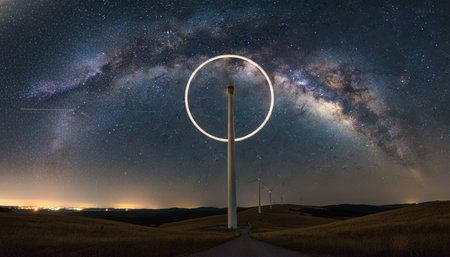 Natural Landscape Photography for Background Useの写真素材