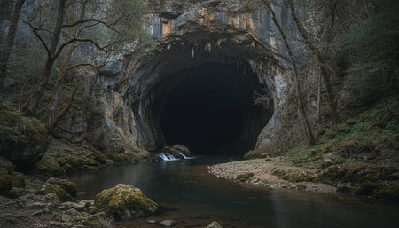 Natural Landscape Photography for Background Useの写真素材