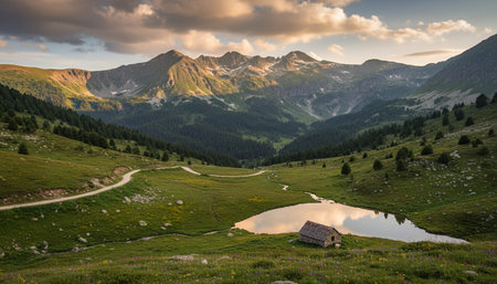 Natural Landscape Photography for Background Use