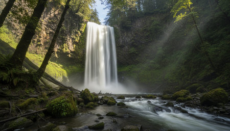 Natural Landscape Photography for Background Use