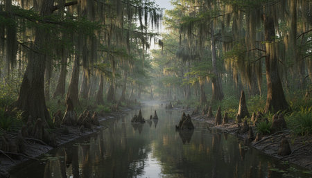 Natural Landscape Photography for Background Useの写真素材