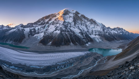 Natural Landscape Photography for Background Useの写真素材