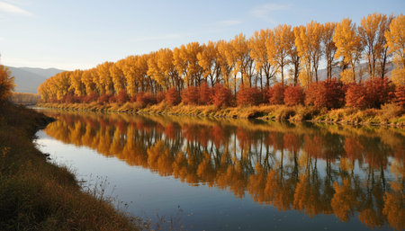 Natural Landscape Photography for Background Useの写真素材