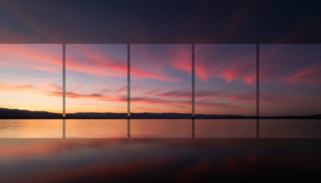 Natural Landscape Photography for Background Useの写真素材