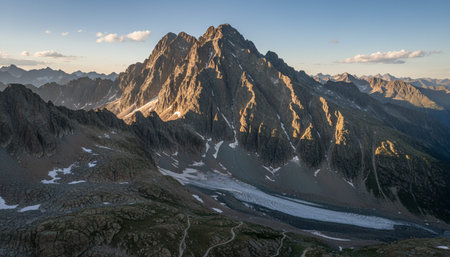 Natural Landscape Photography for Background Useの写真素材