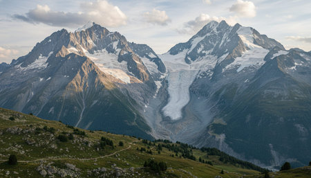 Natural Landscape Photography for Background Useの写真素材