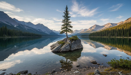 Natural Landscape Photography for Background Useの写真素材