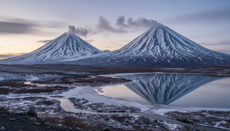 Natural Landscape Photography for Background Useの写真素材