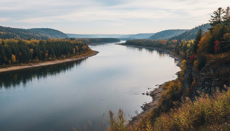 Natural Landscape Photography for Background Useの写真素材