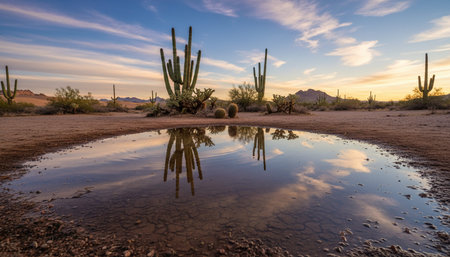 Natural Landscape Photography for Background Useの写真素材