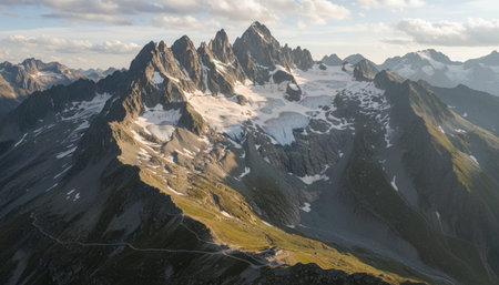 Natural Landscape Photography for Background Useの写真素材