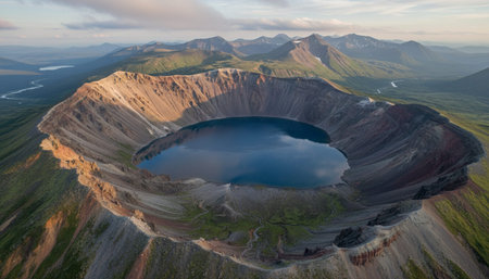 Natural Landscape Photography for Background Useの写真素材