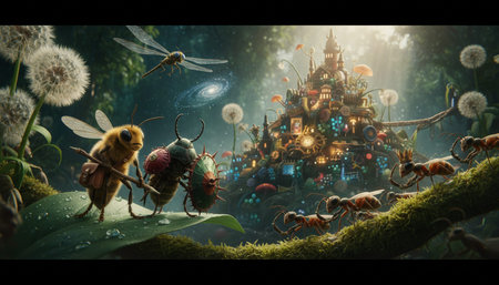 Insect wildlife photographyの写真素材