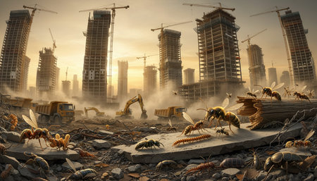 Insect wildlife photographyの写真素材