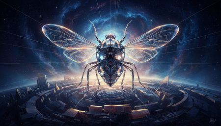 Insect wildlife photographyの写真素材