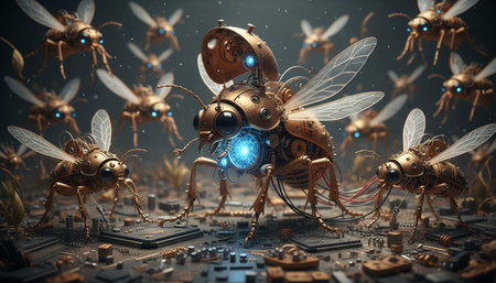 Insect wildlife photographyの写真素材