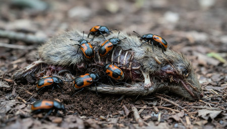 Insect wildlife photographyの写真素材