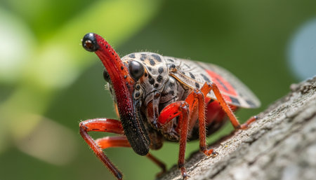 Insect wildlife photographyの写真素材