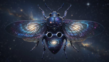 Insect wildlife photographyの写真素材