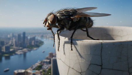 Insect wildlife photographyの写真素材