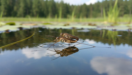 Insect wildlife photographyの写真素材