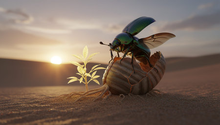 Insect wildlife photographyの写真素材