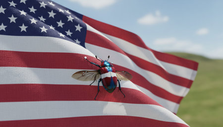 Insect wildlife photographyの写真素材