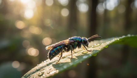 Insect wildlife photography