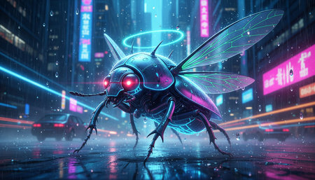 Insect wildlife photographyの写真素材