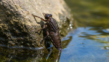 Insect wildlife photographyの写真素材